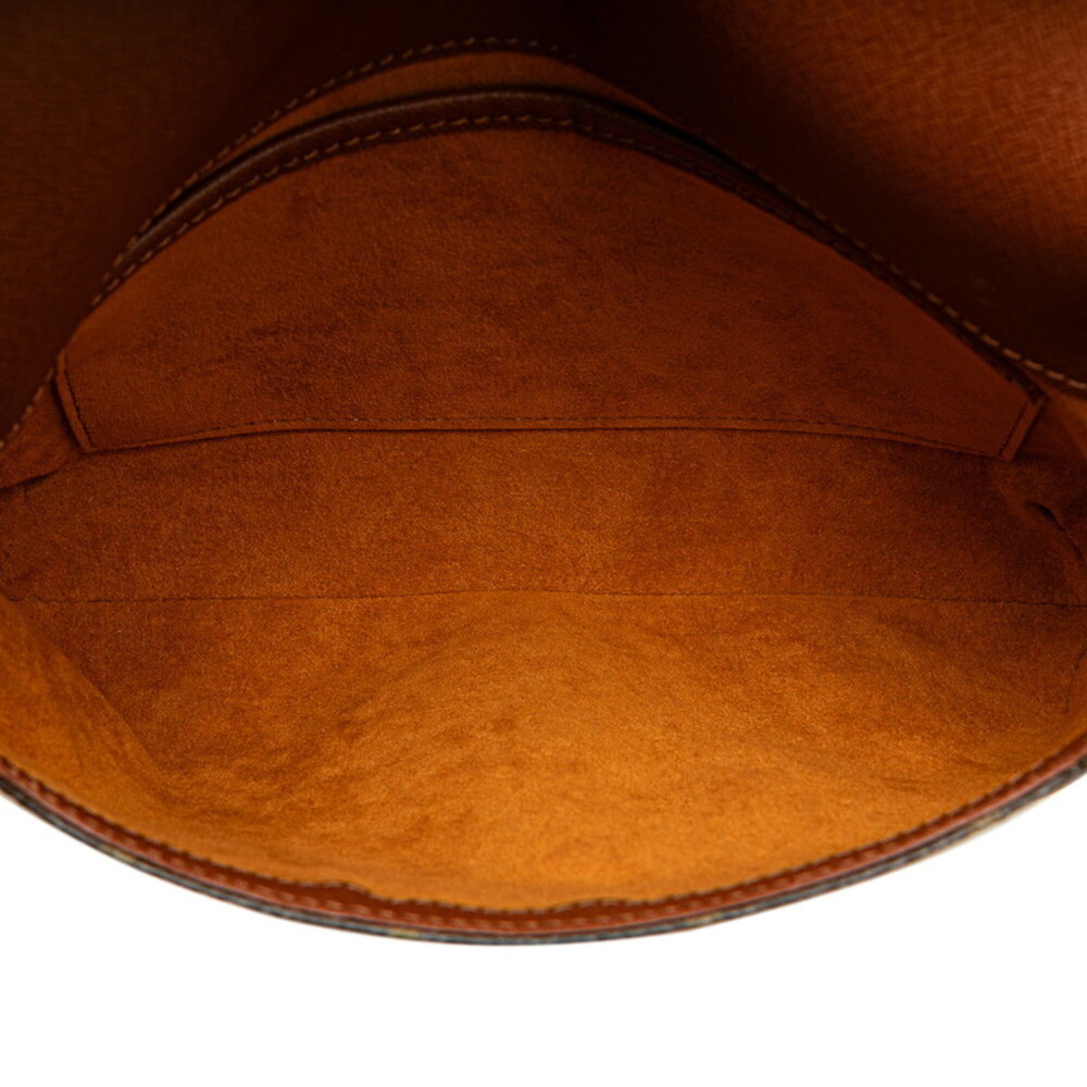 LOUIS VUITTON Authentic Brown Monogram Leather Shoulder Bag - Picture 5 of 7